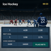 55Bet - Hockey Sports Betting